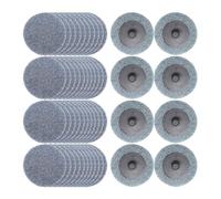 Merryland 50 Pcs Disques Abrasifs à Changement Rapide 50 mm Fin