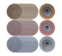 Merryland 50 Pcs Disques Abrasifs à Changement Rapide 50 mm Mixte