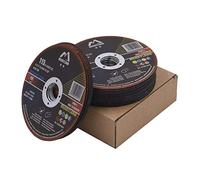 Merryland Disque à Tronçonner 115 Métal INOX Acier Fer, 115 X 1,0 mm Disque de Coupe 25 Pièces, Disque Découper pour Meuleuse d'Angle, Craft-line C13071042