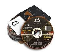 Merryland Disque à Tronçonner 115 Métal INOX Acier Fer, 115 X 1,6 mm Disque de Coupe 25 Pièces, Disque Découper pour Meuleuse d'Angle, Expert-line E12071642