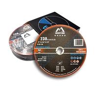 Merryland Disque à Tronçonner 230 Métal Acier Fer, 230 X 1,9 mm Disque de Coupe 25 Pièces, Disque Découper pour Meuleuse d'Angle, Expert-line E11111942