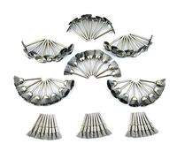 Merryland Fil Mini Brosse En Acier Pour Dremel 72pcs, Disque Final Tasses 24pcs Pour Tout Le Monde, Polissage Abrasif Accessoires Outils, RMTA072C1