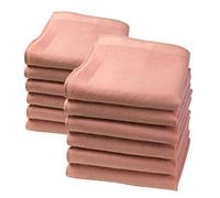 Merrysquare - Mini Mouchoirs Unis - Petite Taille 23cm x 23cm - 100% coton - Modèle Lilliput