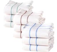 Merrysquare Mouchoirs Homme Discrets - Grande Taille 40cm x 40cm - 100% Coton - Assortiment 3 couleurs - Modèle Elliott - (9)