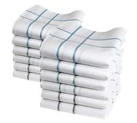 Merrysquare Mouchoirs Homme en Tissu 100% Coton - Grand Format 40x40 cm - Lavables et Réutilisables - Motifs Elliott (12)