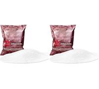 MERRYXMAS Neige Artificielle - réaliste à s'y méprendre - Neige Duveteuse et Scintillante pour la décoration de Noël - Neige décorative (Lot de 2)