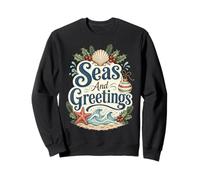Mers et Salutations, Noël côtier Sweatshirt