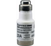 Mersen 01701.063000 Fusible Neozed Taille du fusible = D02 63 A 400 V