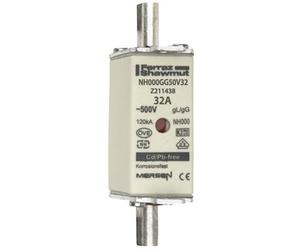 Mersen 1B643.000000 Fusible NH Taille du fusible = 000 32 A 500 V