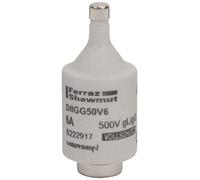 Mersen 4086500000036 DIIGG50V6 D II Mécanisme de sécurité en D Vert 6 A