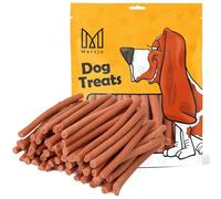 MERSJO friandises pour Chiens - 87% Haute teneur en Viande, Pas d'additifs, sans céréales ni Sucre, Friandises pour Chiens en complément Quotidien, Canard Kabanos, 500g