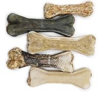 MERSJO Mix Lot de 5 os à mâcher - 1 x Fresh Bite, Forever Young, Time to Shine, Vita Boost, All Age Happy - Friandises pour chien, fonctionnelles, 100 % naturelles, pour pelage, digestion et système