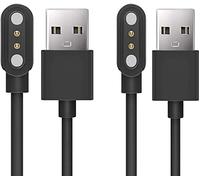 MERSK SkyBand Câble de charge USB Câble de chargeur de remplacement Compatible Pour Montre Connectée Kospet Tank M1 Pro/Bengux/PYRODUM/XINGHESF C20 (2 Pack)