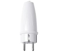 Merten 125462 PVC-SCHUKO-Stecker, polarweiß