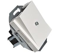 Merten 296319 System M Plaque de sortie de câble Blanc polaire brillant