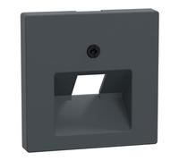 Merten 298314 System M Plaque centrale, Plaque de déclenchement pour montage UAE Anthracite