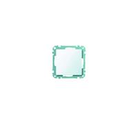 Merten 391625 Couvercle aveugle, blanc actif brillant, système M