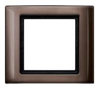 Merten 400115 Plaque murale simple AQUADESIGN Brun foncé G
