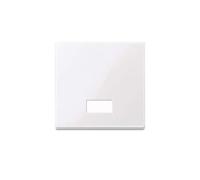 Merten 432825 Bascule avec fenêtre de symbole rectangulaire, blanc actif brillant, système M