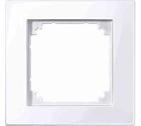 Merten Cadre pour 1 prise M-PLAN 515125 Blanc brillant