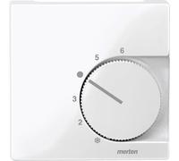 Merten 534719 System M Plateforme de commande centralisée avec contact à inverseur, pour régulateur de température interne Blanc brillant