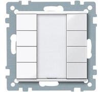 Merten 617419 System M Interrupteur 8 touches Blanc polaire brillant G