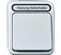 MERTEN Arrêt d'urgence chauffage 2p MEG3449-8029 avec lampe témoin gris clair AQUASTAR MEG34 MEG3449-8029 (MEG3449-8029)