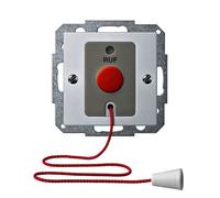 MERTEN Bouton-poussoir d'appel avec cordon et plaque centrale polonais