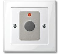 Merten Bouton-poussoir d'arrêt avec plaque centrale (MEG4851-0319)