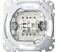 Merten Bouton-poussoir double MEG3055-0000 2 voies