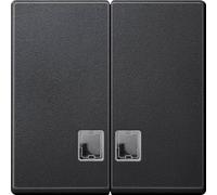 Merten Cache Interrupteur va-et-vient System M anthracite 437514 1 pc(s)