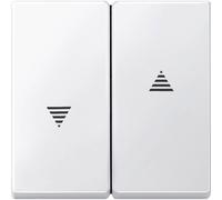 Merten Cache Interrupteur va-et-vient System M blanc polaire 434419 1 pc(s)