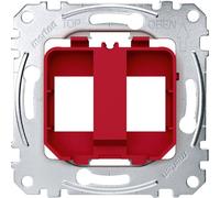Merten Cache Plaque de montage rouge MEG4566-0006 1 pc(s)