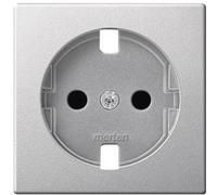 Merten Cache Prise 2P+T aluminium MEG2330-0460 1 pc(s)