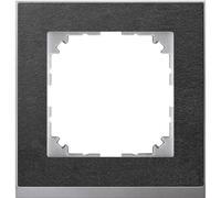 Merten Cadre décoratif simple ardoise/aluminium MEG4010-3669