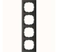 MERTEN Cadre M-Pure quadruple MEG4040-3614 anthracite MEG4040-3614 (MEG4040-3614)