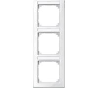 MERTEN Cadre triple avec support de ferrure 470319 M-SMART blanc polaire brillant 470319 470319 (470319)