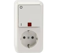 Merten complet Interrupteur et prise blanc polaire MEG3499-8719 1 pc(s)