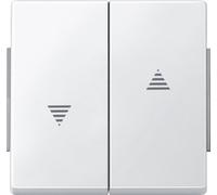 Merten EL ME 343419, Bouton + interrupteur, Blanc