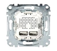 Merten EL ME 43660100 - Système M USB Anschluss 2-fach - Netzteil - USB prise énergie