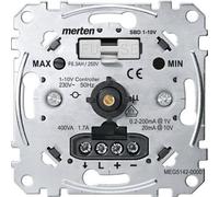 Merten Electronique- MEG5142-0000 Insert potentiomètre 1-10V, Bouton + interrupteur