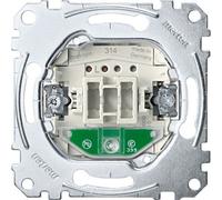 Merten Interrupteur marche/arrêt/inverseur., Bouton + interrupteur, Gris