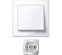 Merten Interrupteur va-et-vient System M blanc polaire MEG3341-1419 1 pc(s)