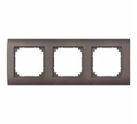 Merten M-Arc Cadre 3 Postes 485314 Anthracite Neuf Housse 3 Postes
