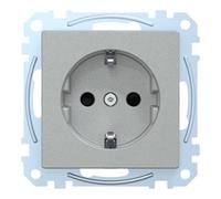 Schneider Electric Prise de courant Merten System M MEG2300-0460 aluminium 1 pièce