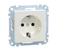 Merten MEG2401-0319 Prise Schuko à vis Blanc Polaire Brillant M