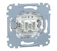 Merten MEG3105-0000 Interrupteur/va-et-vient unipolaire avec bornes à fiche 16 AX AC 250 V