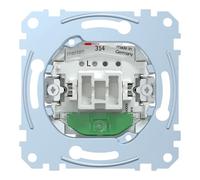 Merten MEG3136-0000 Interrupteur/va-et-vient unipolaire avec lampe d'orientation et bornes à fiche 10 AX AC 250 V