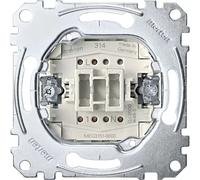Merten MEG3151-0000 Bouton-poussoir avec borne N, contact à ouverture 1 pôle, 10A, AC250V Bornes à fiches