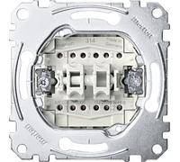 Merten MEG3159-0000 Module double bouton-poussoir, 2 inverseurs unipolaires, 10A, AC250V Bornes à fiches